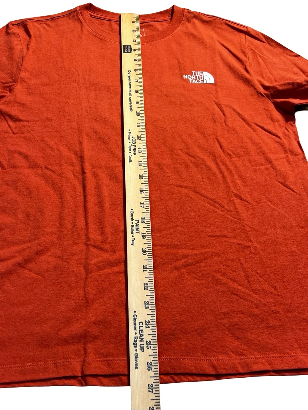 The North Face Evo Edge Short Sleeve Tee Women’s Medium Mars Dust Orange Relaxed - Picture 5 of 10